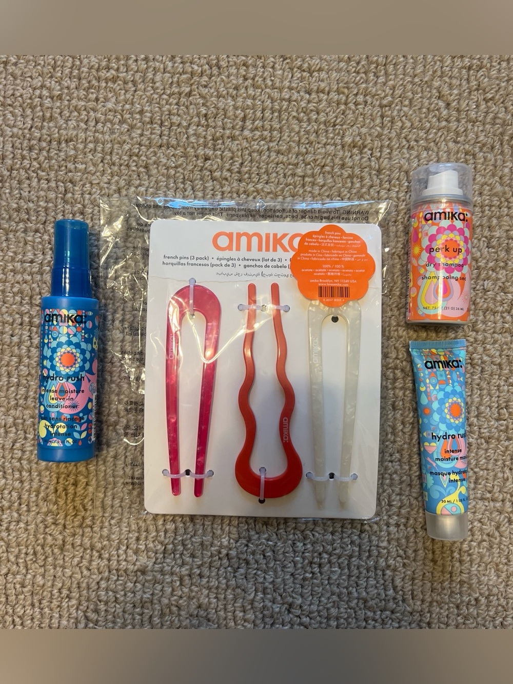 amika travel hair care set